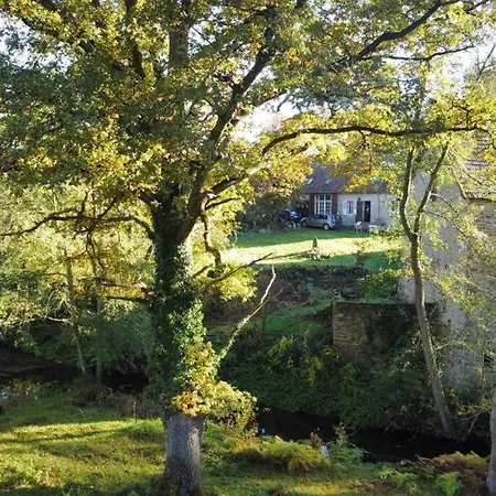 Superbe Moulin Au Bord D'une Riviere, Au Calme, Avec Piano * Doyet